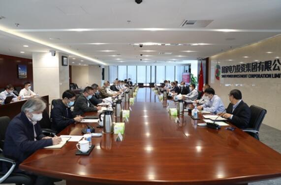 國(guó)家電投總經(jīng)理江毅會(huì)見(jiàn)東方電氣黨組副書(shū)記、總經(jīng)理俞培根