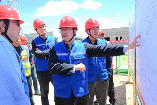 國(guó)家電投黨組成員、副總經(jīng)理王樹東調(diào)研黃河公司