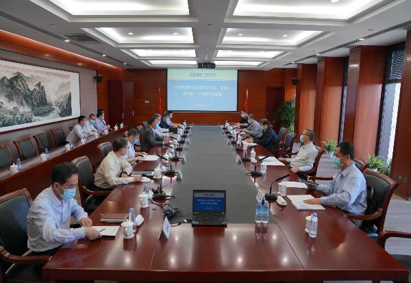 中國能建集團黨委書記、董事長汪建平會見中國大唐黨組書記、董事長陳飛虎一行