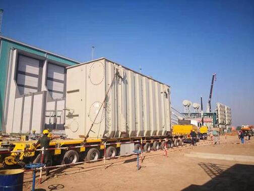 穿越1300公里，默拉直流項目重大件設(shè)備運輸成功完成