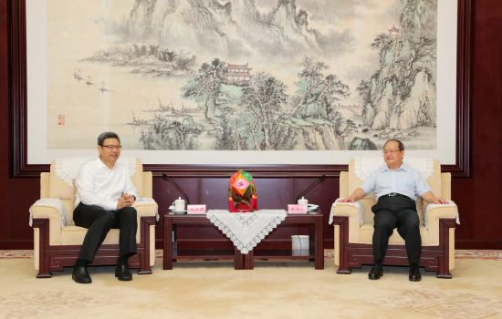 錢智民拜會廣西壯族自治區(qū)黨委、政府主要領導并調(diào)研廣西公司