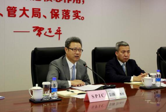 錢智民會見西門子總裁凱颯、西門子能源公司總裁布魯赫