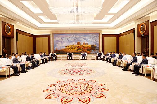 國家電網(wǎng)董事長、黨組書記毛偉明拜會甘肅省委書記林鐸、省長唐仁健