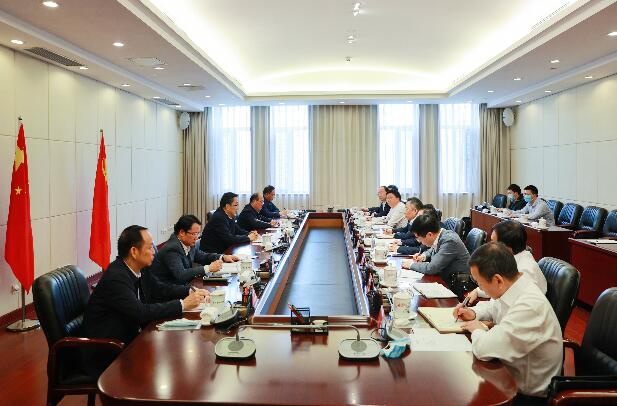 中國能建黨委書記、董事長宋海良拜會貴州省委書記孫志剛