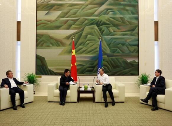 錢智民會(huì)見吉林省委常委、長春市委書記王凱