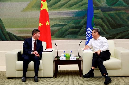 錢智民會(huì)見中信建投董事長王常青、總裁李格平