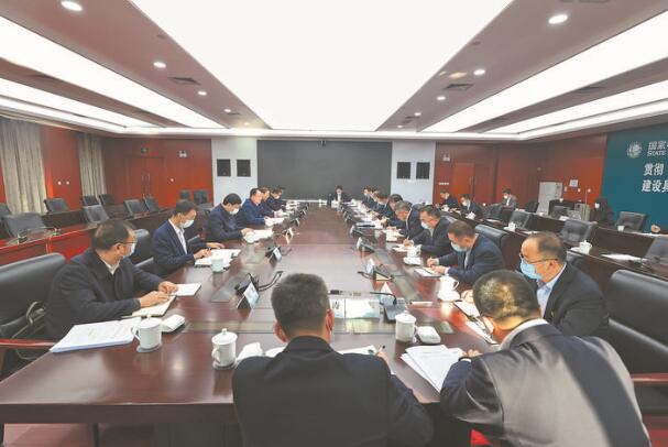 毛偉明董事長(zhǎng)、辛保安總經(jīng)理赴國(guó)網(wǎng)新疆電力調(diào)研