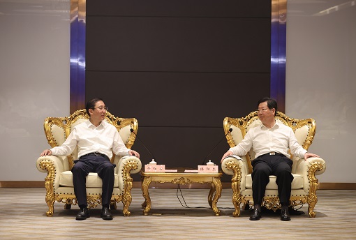 國家電網(wǎng)董事長、黨組書記辛保安拜會河南省委書記樓陽生、省長王凱