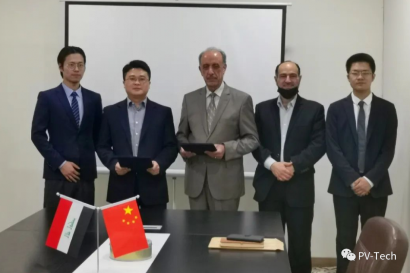 中國能建與伊拉克、越南簽署355MW光伏項目