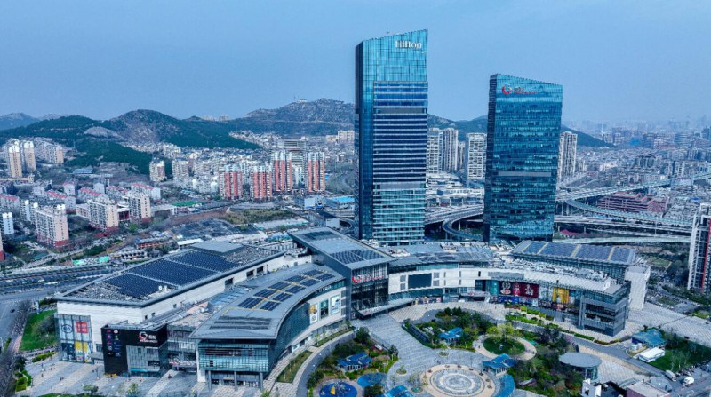 1.2MW！山東商業(yè)綜合體屋頂光伏發(fā)電項目并網(wǎng)發(fā)電