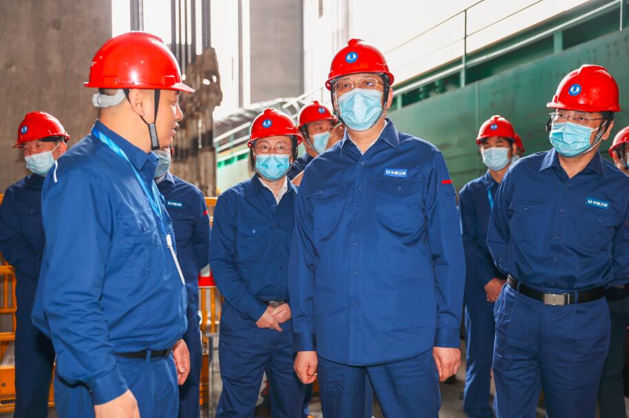 三峽集團總經(jīng)理韓君赴向家壩、溪洛渡水電站調(diào)研