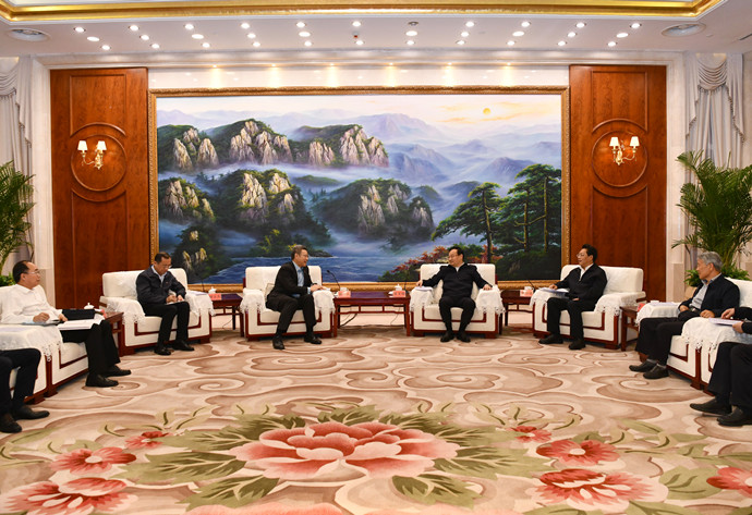 國家電投董事長、黨組書記錢智民拜會寧夏回族自治區(qū)主要領導