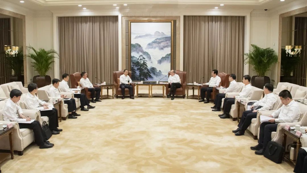 鄒磊、劉明勝拜會福建省委書記尹力、省長趙龍