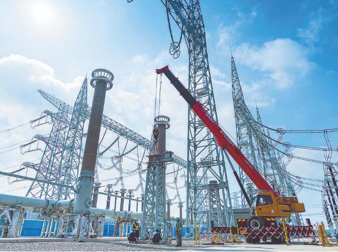 賦能京畿，北京東變電站擴(kuò)建忙