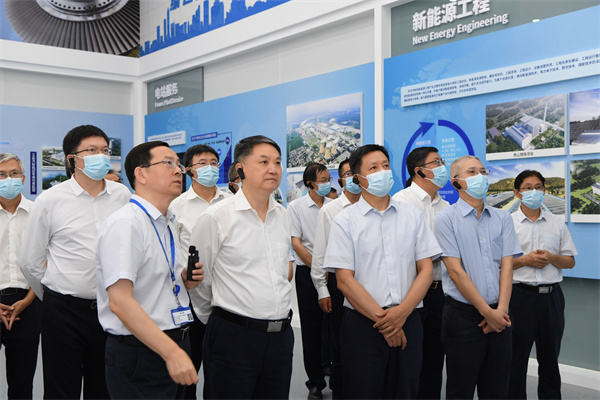 華電集團(tuán)黨組書記、董事長溫樞剛與東方電氣黨組書記、董事長俞培根舉行會談