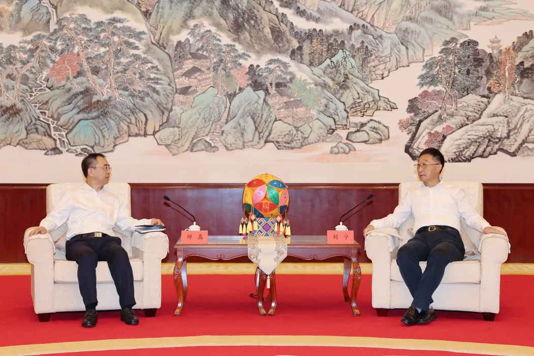 大唐集團黨組書記、董事長鄒磊拜會廣西壯族自治區(qū)黨委書記劉寧