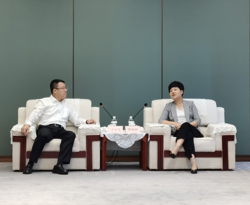 王小軍拜會廣西壯族自治區(qū)黨委常委、常務副主席蔡麗新