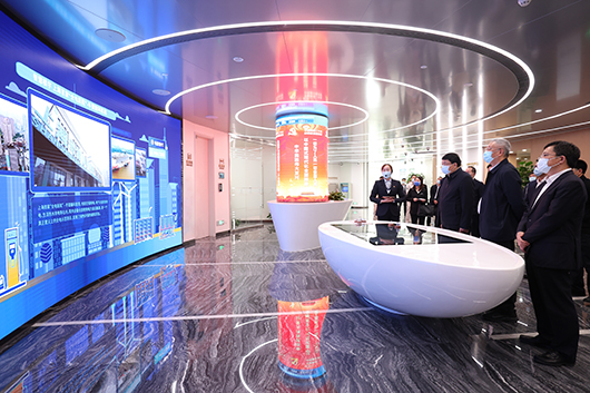 張智剛赴國網(wǎng)華東分部、上海電力調(diào)研