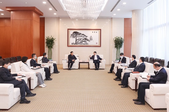 華能集團(tuán)黨組書記、董事長溫樞剛會見中電聯(lián)常務(wù)副理事長楊昆