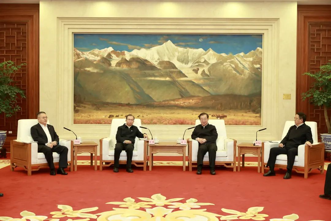 華電集團(tuán)董事長(zhǎng)江毅、總經(jīng)理葉向東拜會(huì)云南省委書記王寧、省長(zhǎng)王予波