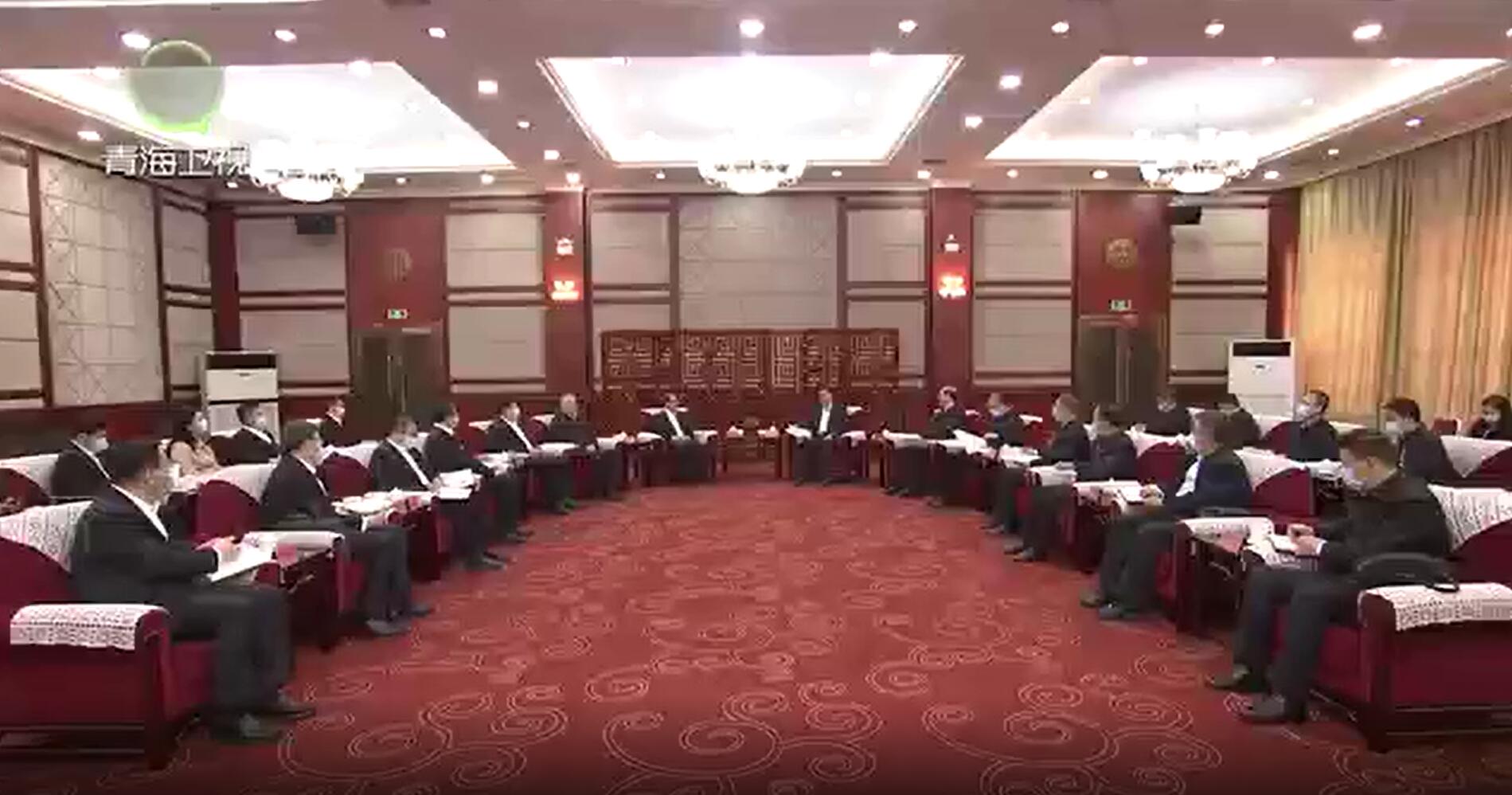 華電集團黨組書記江毅、黨組副書記葉向東拜會青海省委書記陳剛、省長吳曉軍