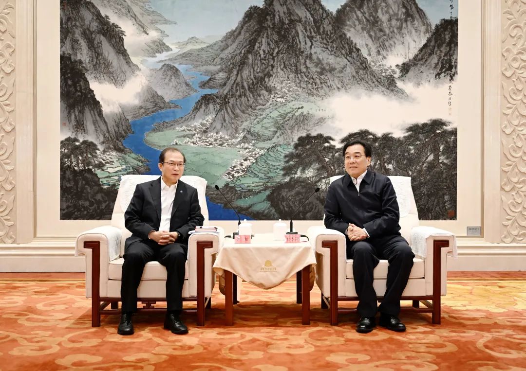 華電集團黨組書記、董事長江毅拜會江蘇省委書記信長星