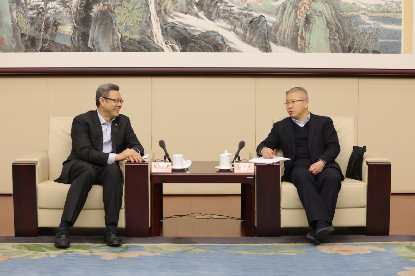 國(guó)家電投黨組書(shū)記、董事長(zhǎng)錢(qián)智民拜會(huì)浙江省委常委、常務(wù)副省長(zhǎng)徐文光