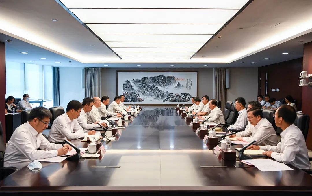 華電集團(tuán)黨組書記、董事長江毅與河北省委副書記、省長王正譜舉行會(huì)談