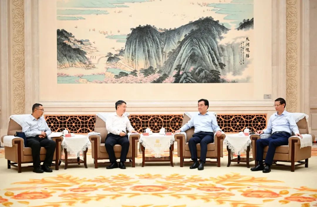 華能集團(tuán)黨組書記、董事長溫樞剛拜會江蘇省委書記信長星、省長許昆林