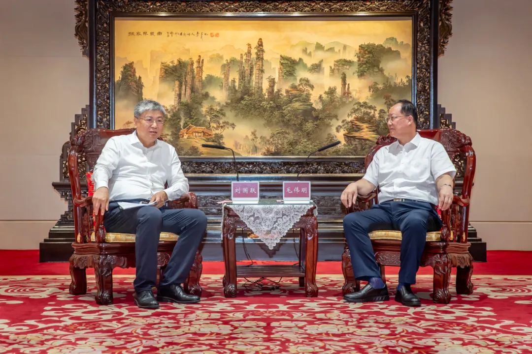 國家能源集團(tuán)黨組書記、董事長劉國躍拜會湖南省委副書記、省長毛偉明