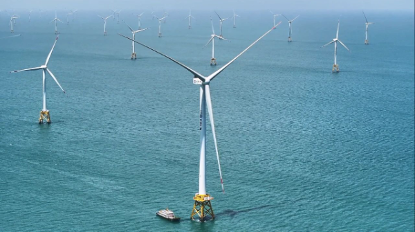 38.41萬千瓦時！全球首臺16兆瓦海上風機創(chuàng)單機日發(fā)電量新紀錄
