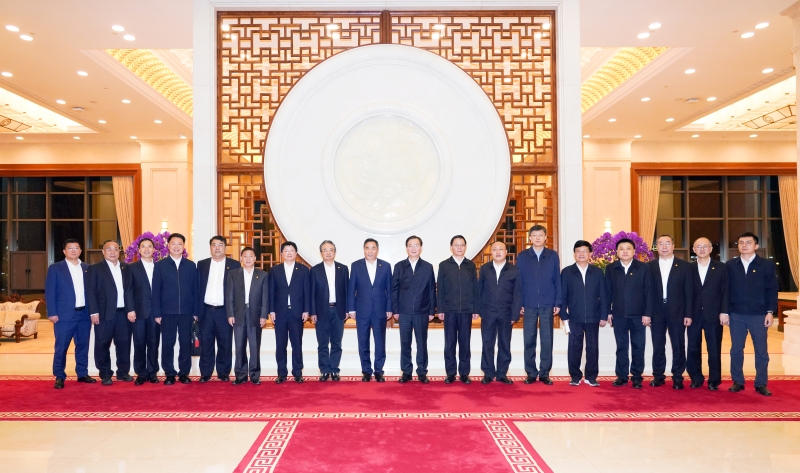 中國能建黨委書記、董事長宋海良拜會(huì)云南省委書記王寧、省長王予波