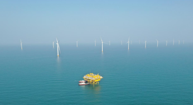 山東首個百萬千瓦級海風基地！國家電投半島南U1一期并網發(fā)電