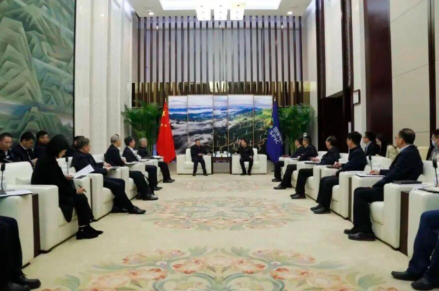 國(guó)家電投黨組書記、董事長(zhǎng)劉明勝會(huì)見東方電氣黨組書記、董事長(zhǎng)俞培根