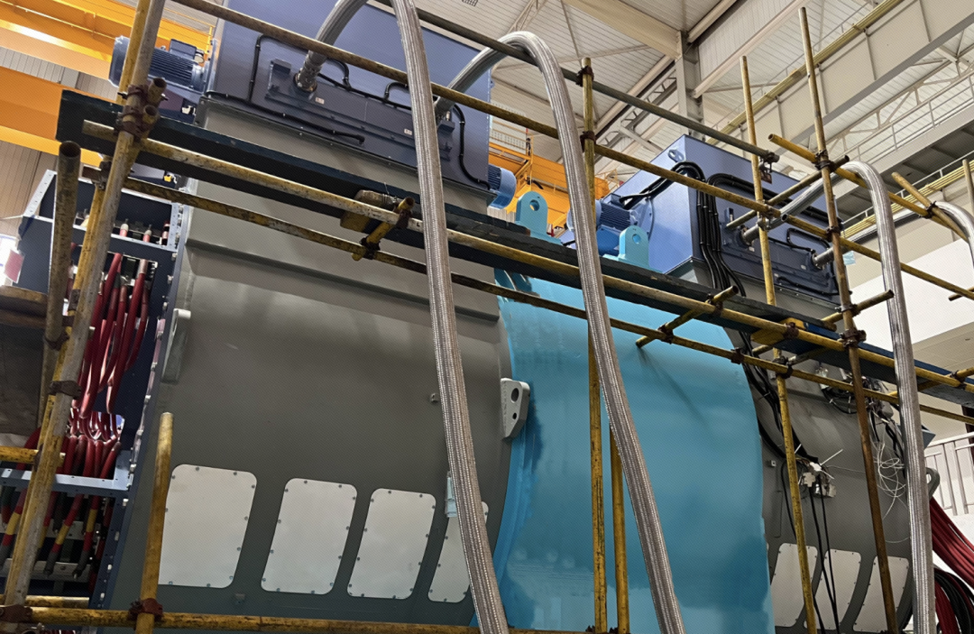 重磅！東方風電18.X兆瓦海上永磁半直驅風力發(fā)電機通過背靠背型式試驗