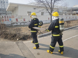 華潤(rùn)電力盤錦公司發(fā)電黨支部、綜合黨支部聯(lián)合開展消防應(yīng)急演練