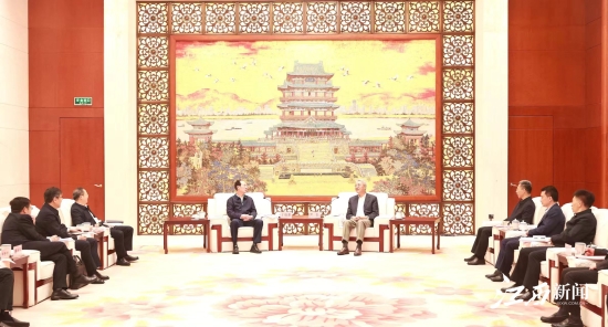 中國電建黨委書記、董事長丁焰章拜會江西省委書記尹弘