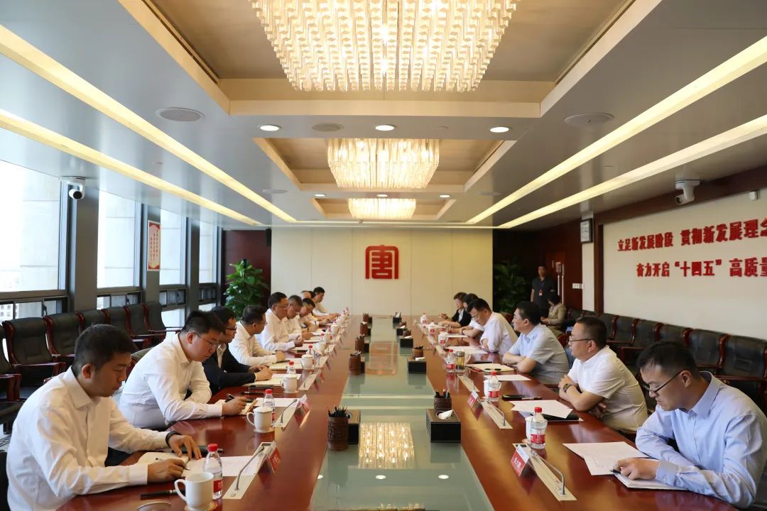 中建一局黨委書記、董事長吳愛國拜會(huì)大唐國際黨委書記、董事長王順啟