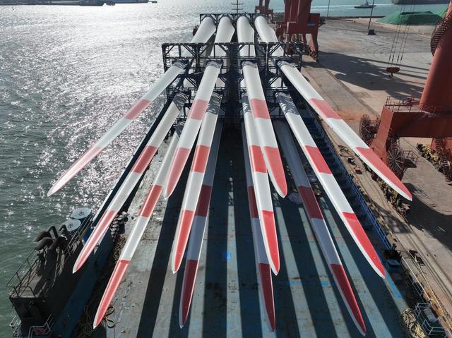 向風發(fā)電，向綠而行，蓬萊港打造海上風電全產業(yè)鏈集群