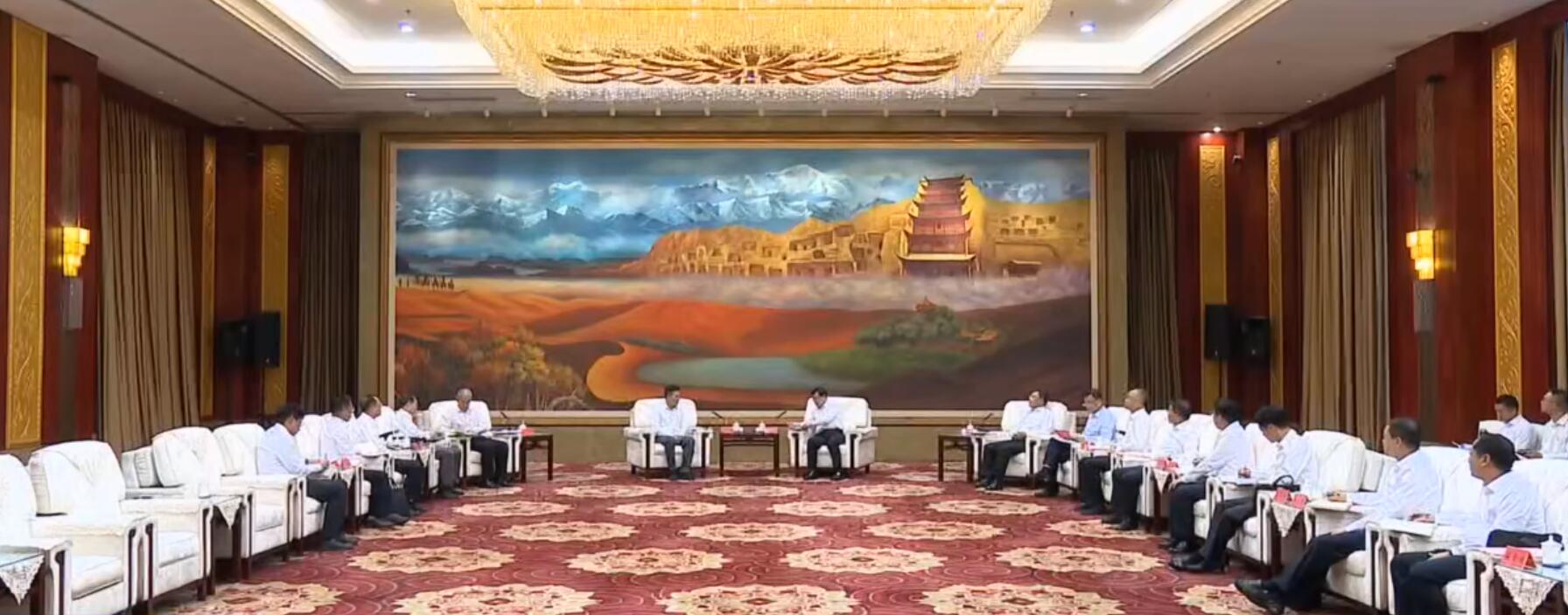 國家電投董事長劉明勝、總經(jīng)理栗寶卿拜會甘肅省委書記胡昌升、省長任振鶴