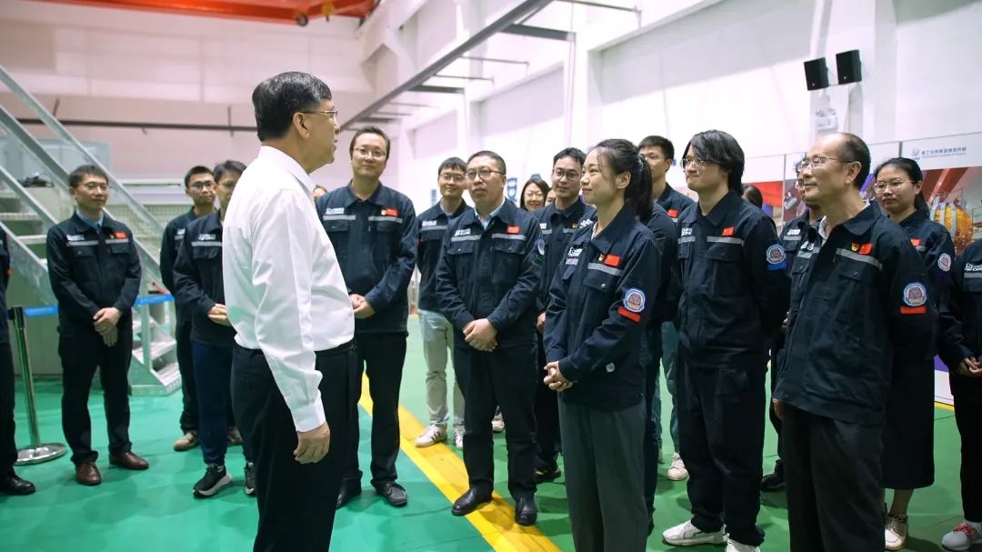 科技部黨組書(shū)記、部長(zhǎng)陰和俊到中核集團(tuán)基層單位宣講黨的二十屆三中全會(huì)精神