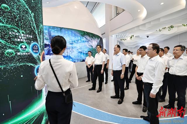 湖南省委副書記、省長(zhǎng)毛偉明調(diào)研新型電力系統(tǒng)建設(shè)情況