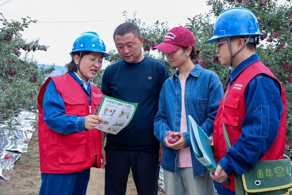“紅褂子”服務紅蘋果，電力服務“滿格貼心”