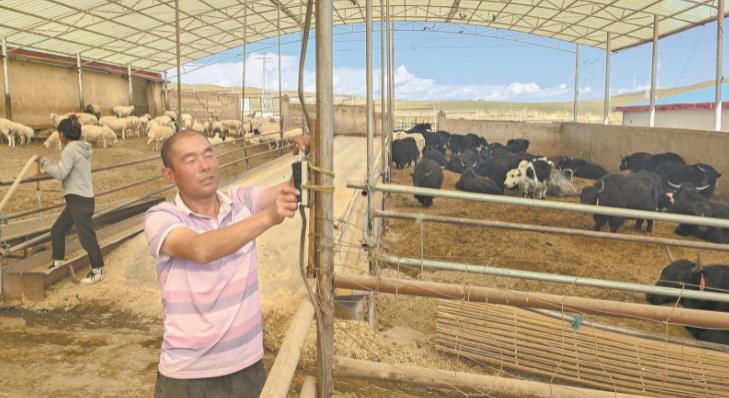 青海央隆鄉(xiāng)：通了大網(wǎng)電，牧民的生活日新月異