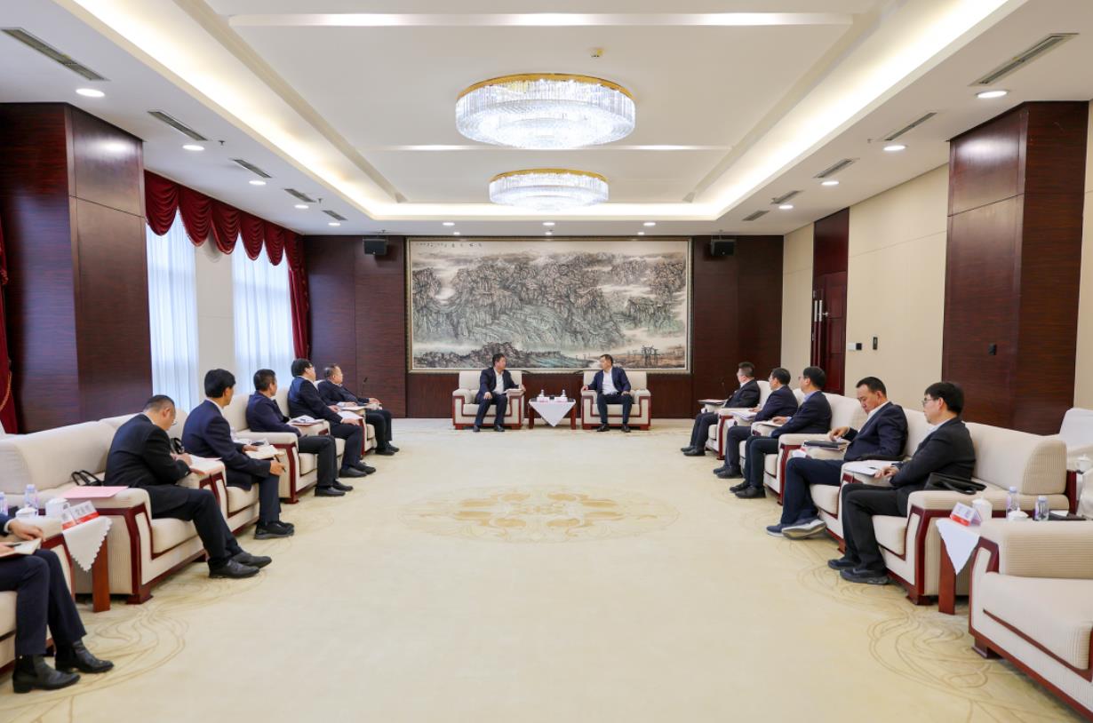 大唐甘肅公司黨委書記、董事長王建偉拜會國網(wǎng)甘肅省電力公司董事長、黨委書記林一凡