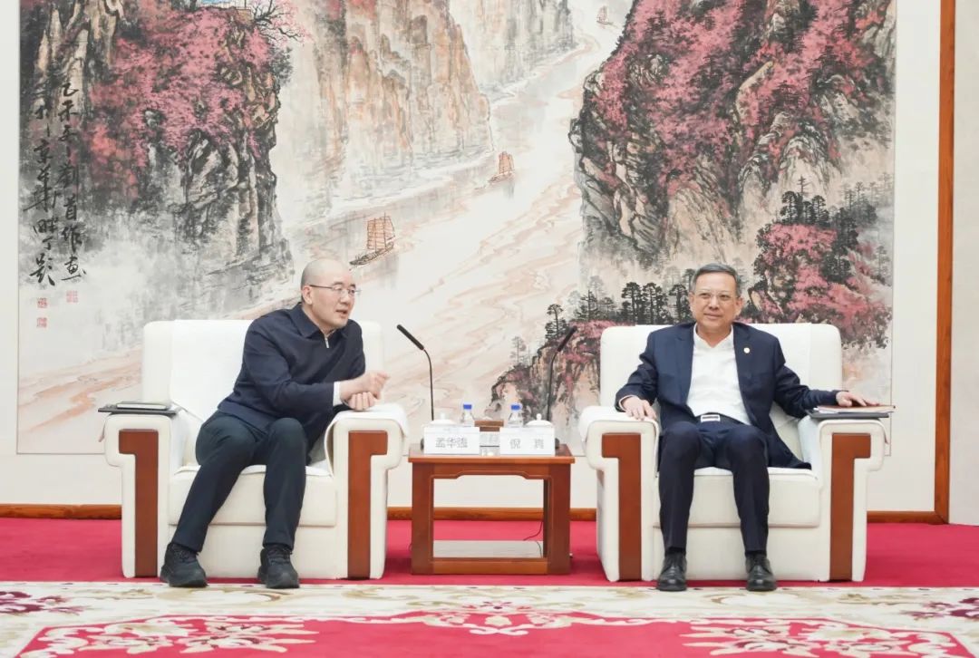 中國能建黨委副書記倪真與遼寧省國資委主任孟