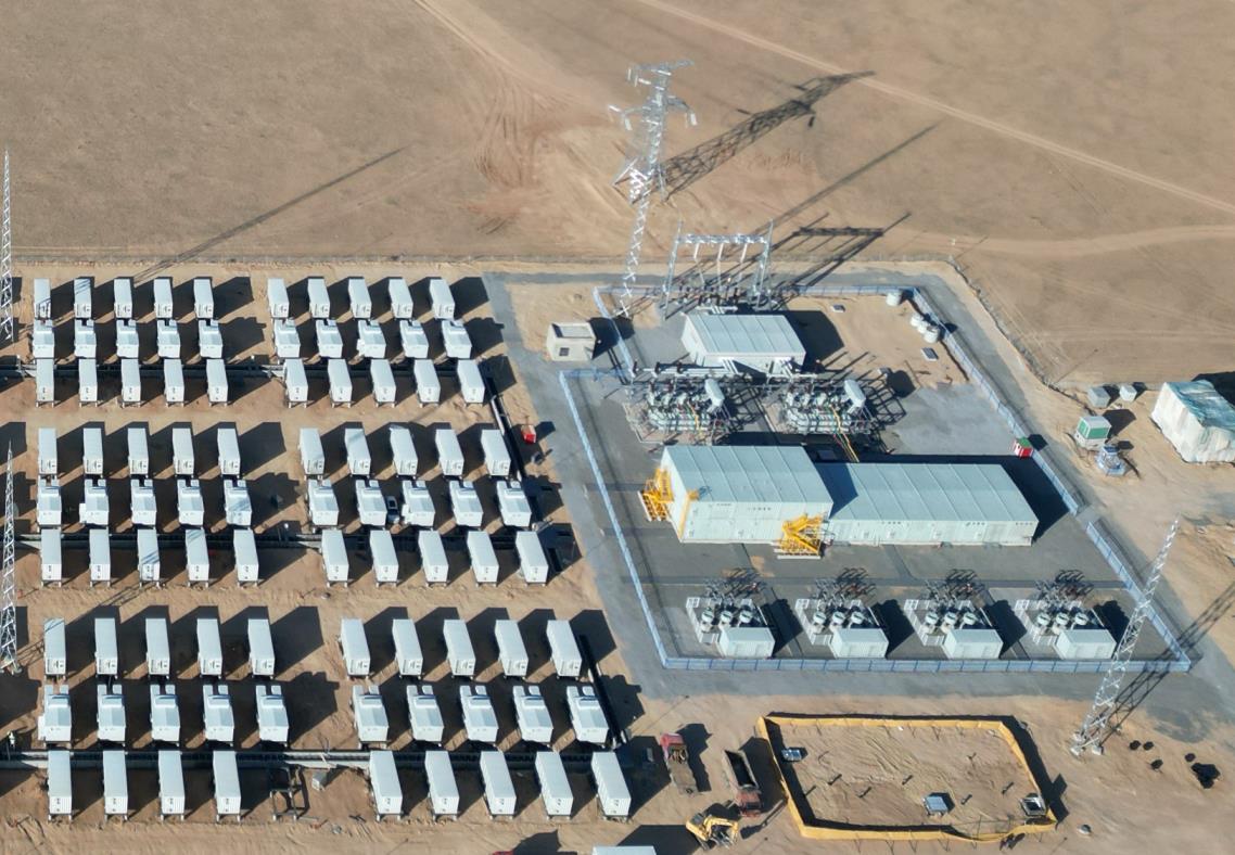 內(nèi)蒙古能源錫西90萬千瓦時獨立儲能項目投運(yùn)