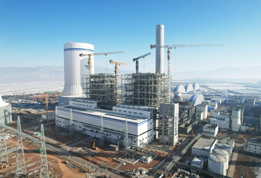 甘肅張掖百萬(wàn)電廠擴(kuò)建項(xiàng)目電氣倒送電一次成功