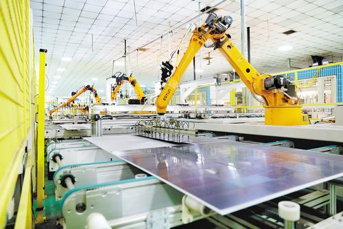 這家民企，每14秒下線(xiàn)一塊光伏組件