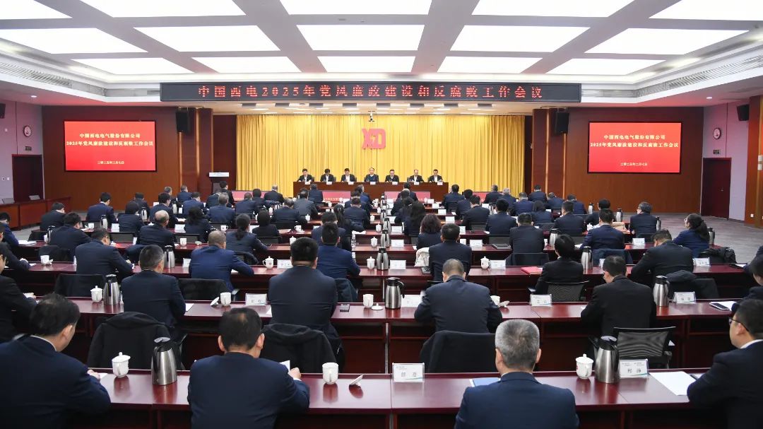 中國西電黨委召開2025年黨風(fēng)廉政建設(shè)和反腐敗工作會議